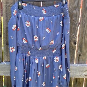 Abercrombie and Fitch off the shoulder dress